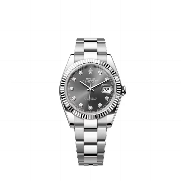 Rolex Datejust Slate Diamond Dial (Oyster Bracelet)