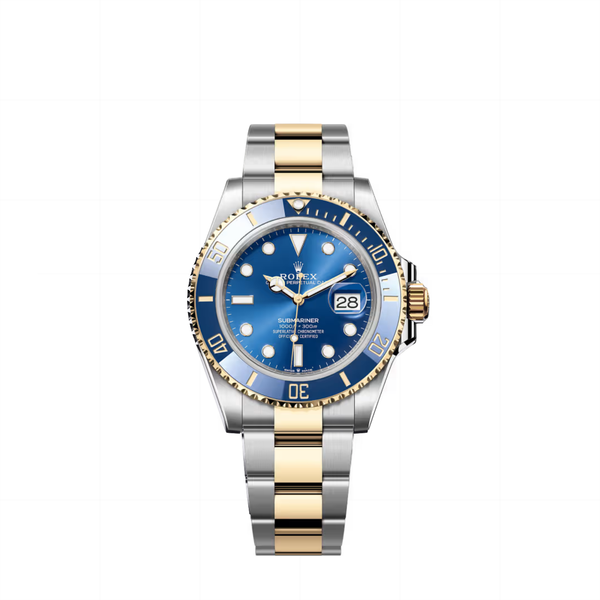 Rolex Submariner "Bluesy" Two-Tone Steel Gold Blue Dial
