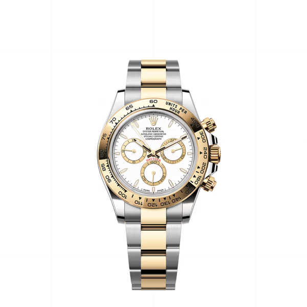 Rolex Daytona Two-Tone Steel Gold White Panda Dial