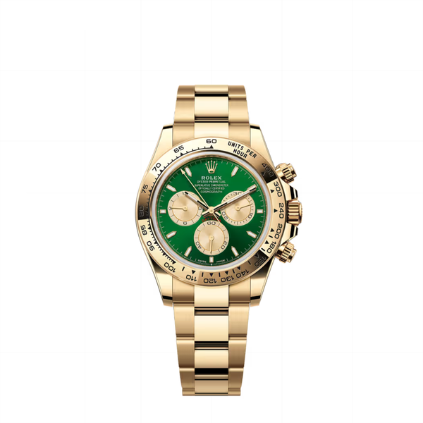Rolex Daytona "John Mayer" Yellow Gold Green Dial