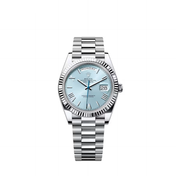 Rolex Day-Date "President" Platinum Ice Blue Dial