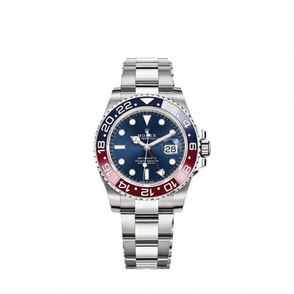 Rolex GMT-Master II "Pepsi" White Gold Blue Dial
