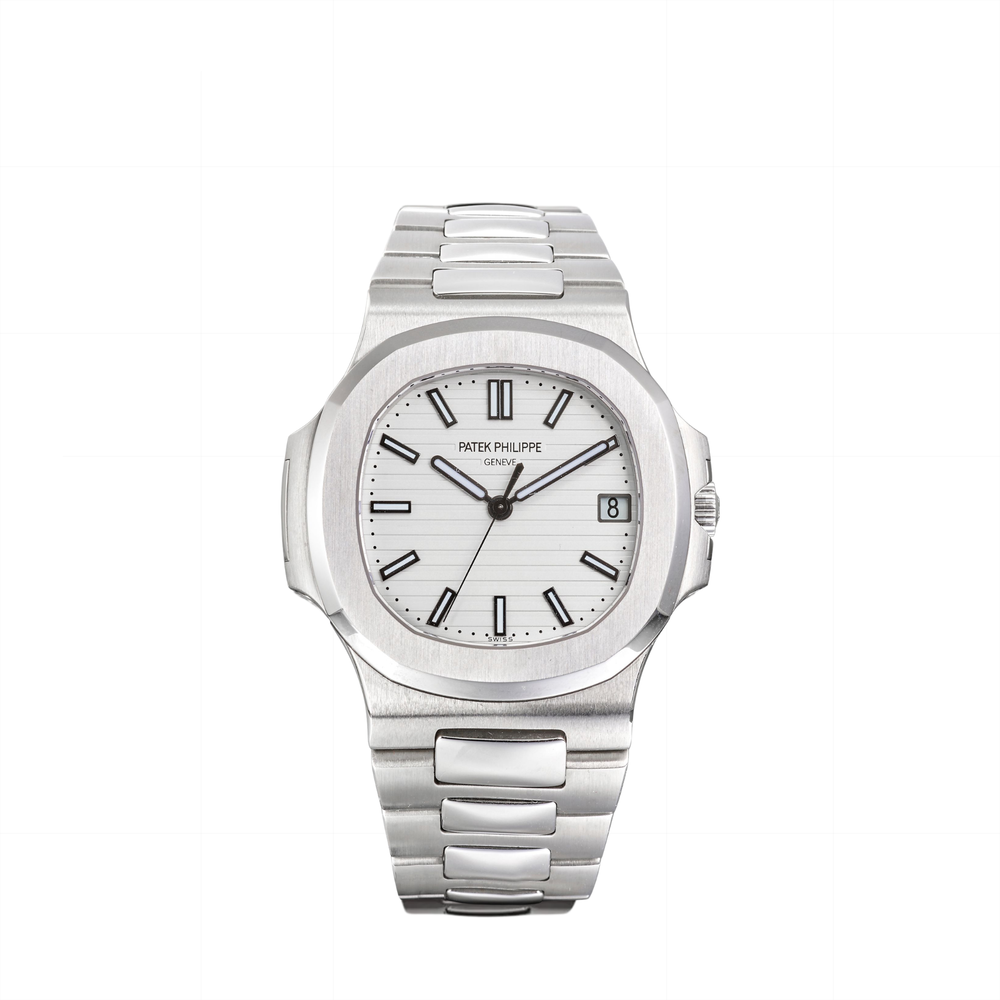 Patek Philippe Nautilus Steel White Dial