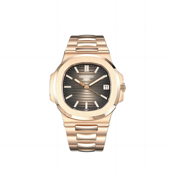 Patek Philippe Nautilus Rose Gold Grey Dial