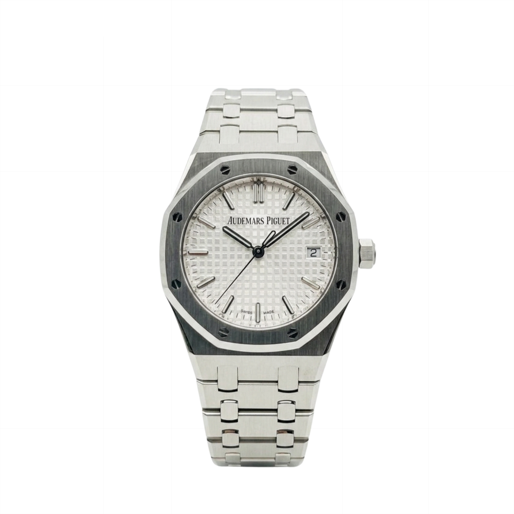 Audemars Piguet Royal Oak Steel Silver Tapisserie Dial
