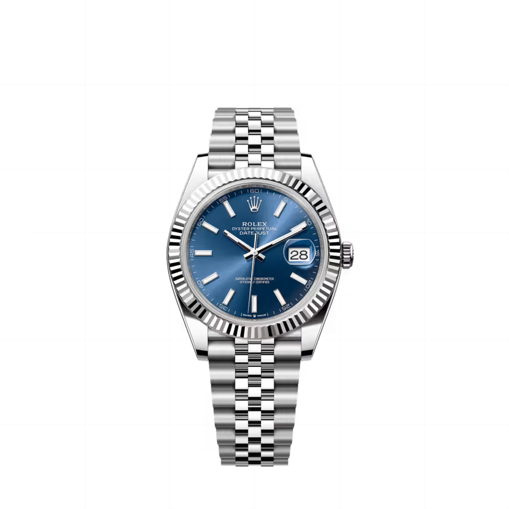 Rolex Datejust Blue Index Dial