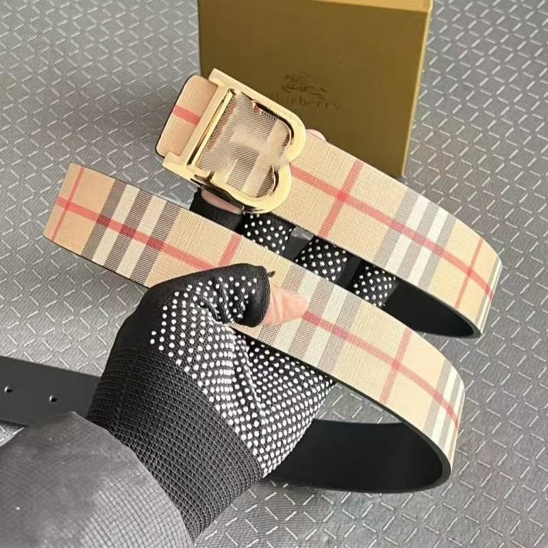 New snap fastener men's belt alloy personality cowhide temperament letter business belt casual and versatile manufacturers wholesale