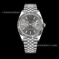 Laojia cross-border foreign trade fashion trend men's watch fully automatic mechanical date business steel band waterproof luminous watch