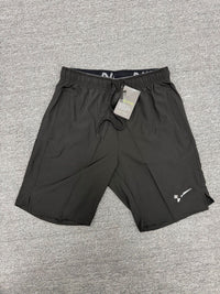 2026 cross-border suit crew neck ice silk short-sleeved T-shirt men's European and American summer sports running fitness shorts high elastic and breathable