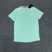 2026 cross-border suit crew neck ice silk short-sleeved T-shirt men's European and American summer sports running fitness shorts high elastic and breathable