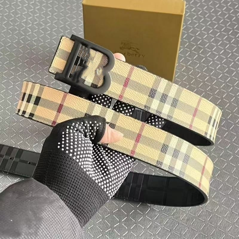 New snap fastener men's belt alloy personality cowhide temperament letter business belt casual and versatile manufacturers wholesale