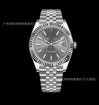 Laojia cross-border foreign trade fashion trend men's watch fully automatic mechanical date business steel band waterproof luminous watch
