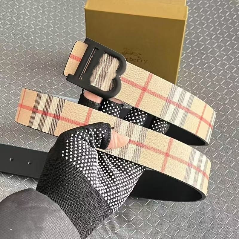 New snap fastener men's belt alloy personality cowhide temperament letter business belt casual and versatile manufacturers wholesale