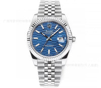 Laojia cross-border foreign trade fashion trend men's watch fully automatic mechanical date business steel band waterproof luminous watch